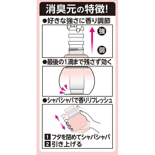 小林製薬 消臭元パルファム エアリーミュゲ 400mL Green Beans