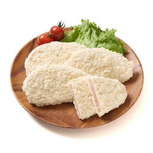 【冷凍】 国産豚肉やわらかモモトンカツ(ハムカツ風) 4枚入 360g