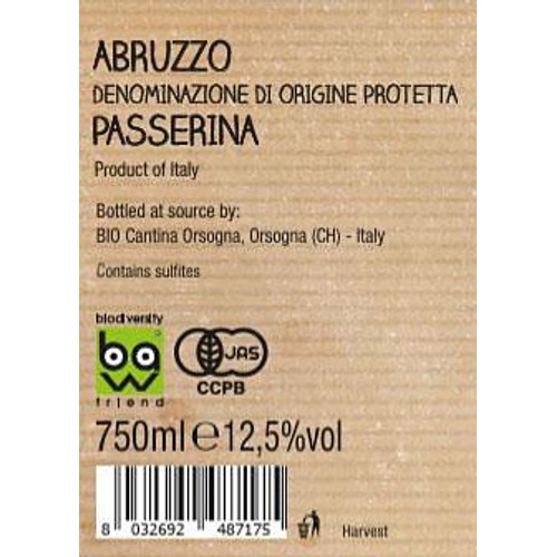 【イタリア産】 セブン・ドッツ アブルッツォ・パッセリーナ 750ml