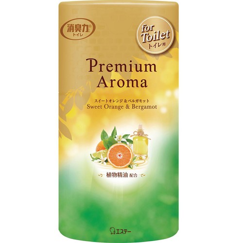 エステー トイレの消臭力 PremiumAroma スイートオレンジ&ベルガモット 400ml