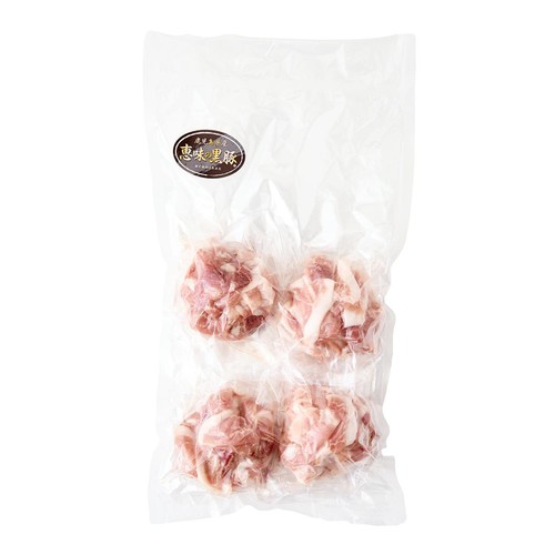【冷凍】 鹿児島県産黒豚小間切れ 150g x 4パック(600g)