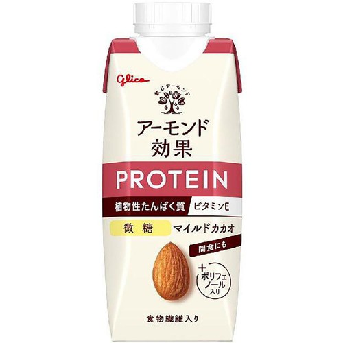 グリコ アーモンド効果 プロテイン マイルドカカオ 微糖 250g