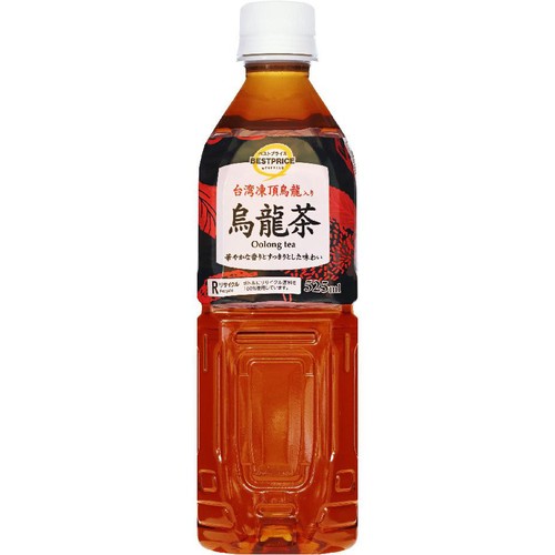 台湾凍頂烏龍入り 烏龍茶 525ml トップバリュベストプライス Green