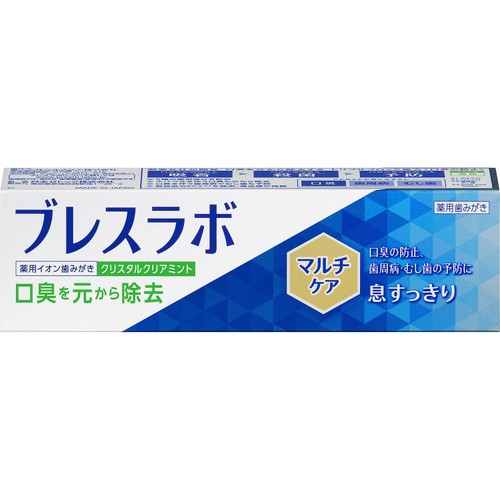 第一三共ヘルスケア ブレスラボ マルチケア クリスタルクリアミント 90g