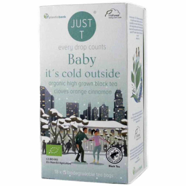 ジャストティー ベイビーイッツコールドアウトサイド 18袋入 Green Beans グリーンビーンズ by AEON