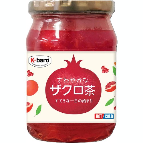 K-baro はちみつ入り ざくろ茶 500g Green Beans | グリーンビーンズ