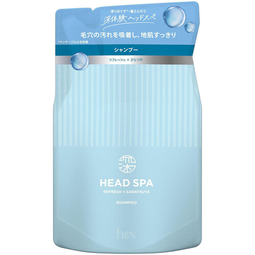 P&G 深体験ヘッドスパ by h&s リフレッシュさらつやシャンプー