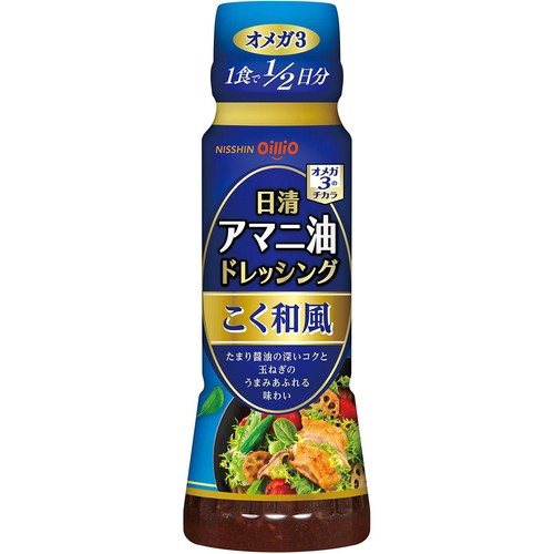 日清オイリオ アマニ油ドレッシング こく和風 160ml