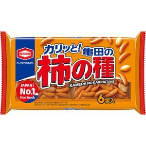 亀田製菓 亀田の柿の種 6袋詰 180g Green Beans | グリーンビーンズ by
