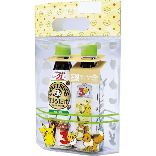サントリー 割るだけクラフトボスカフェ 無糖 ポケモンチャーム付 1