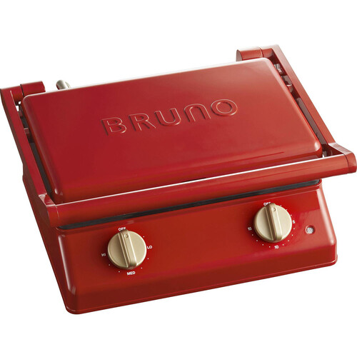 BRUNO ブルーノ グリルサンドメーカー ダブル BOE084-RD レッド