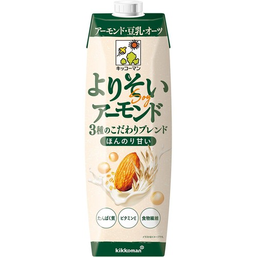 キッコーマン よりそいアーモンド ほんのり甘い 1000ml