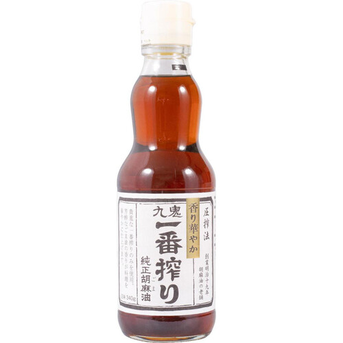 九鬼産業 一番搾り純正胡麻油 340g Green Beans | グリーンビーンズ by