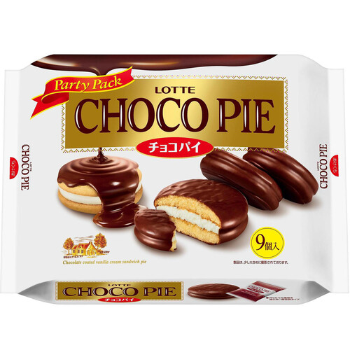 ロッテ チョコパイ パーティーパック 9個入 Green Beans | グリーン