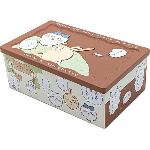 長登屋 ちいかわ チョコの沼クランチ缶 6個入