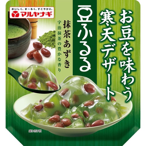 マルヤナギ 豆ふるる 抹茶あずき 110g Green Beans | グリーンビーンズ