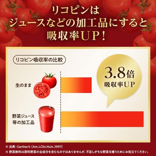 カゴメ 濃厚リコピン 1ケース 195ml x 12本