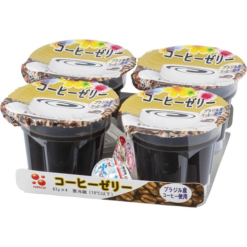 榛名酪連 コーヒーゼリー 67g x 4個