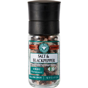 ソルトカンパニー ソルト&有機ブラックペッパー セラミックミル付 70g