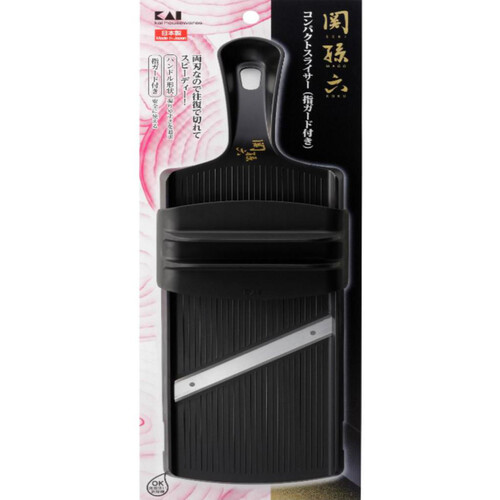 貝印 関孫六 コンパクトスライサー(指ガード付き) DH3350 1個 Green