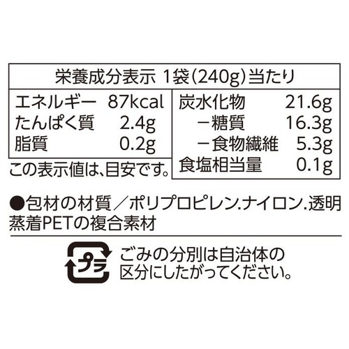 うまみとじこめ野菜 いも煮汁の具 240g トップバリュ