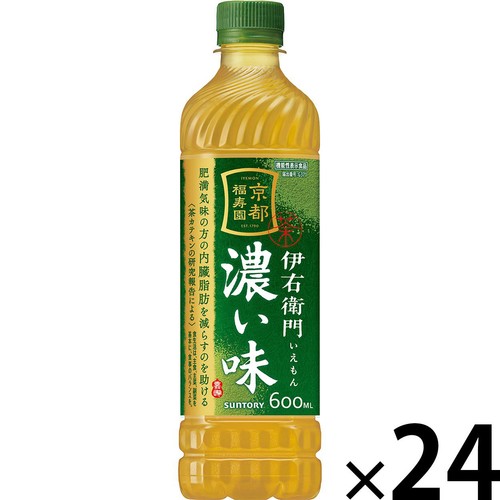 サントリー 伊右衛門濃い味 1ケース 600ml x 24本 Green Beans