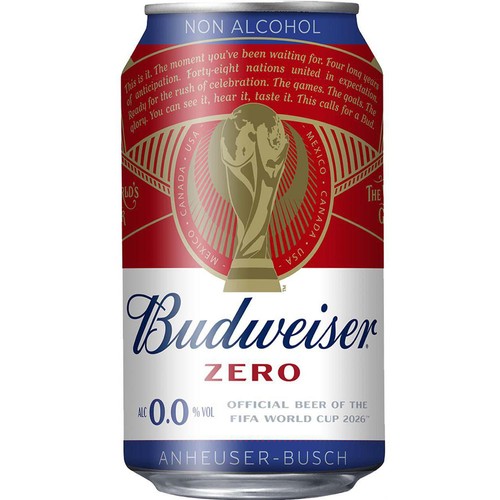 【ノンアルコール】 バドワイザー ゼロ 1ケース 330ml x 24本