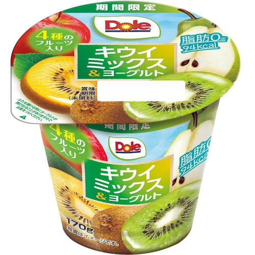 協同乳業 ドール キウイミックス&ヨーグルト 170g Green Beans