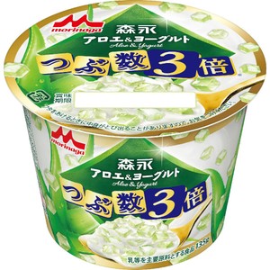 森永乳業 アロエ&ヨーグルト つぶ数3倍 135g Green Beans | グリーン