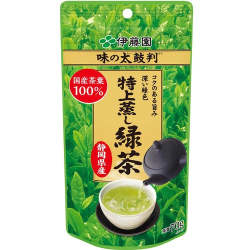 伊藤園 特上蒸し緑茶 70g