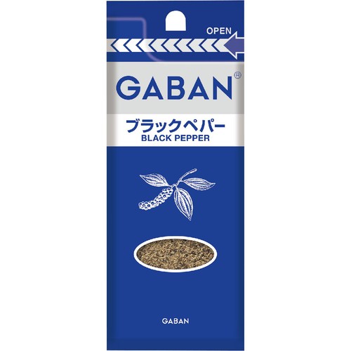 ハウス食品 GABAN ギャバン ブラックペパー 袋 18g
