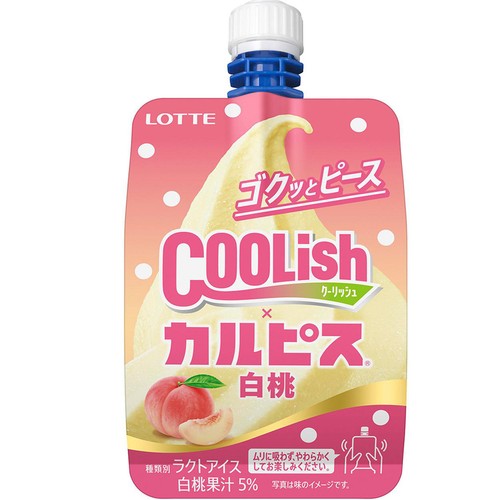 ロッテ クーリッシュ カルピス白桃 135ml
