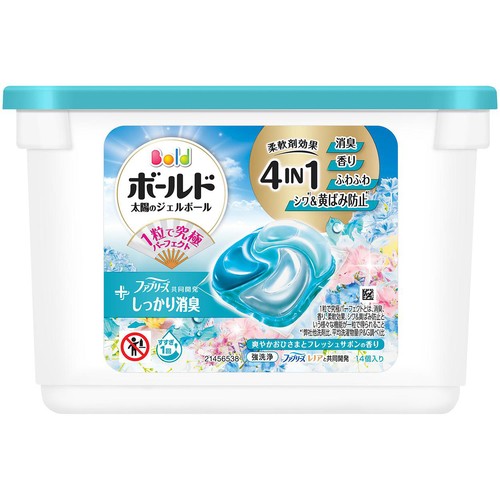 P&G ボールド ジェルボール4in1 爽やかおひさまとフレッシュサボンの