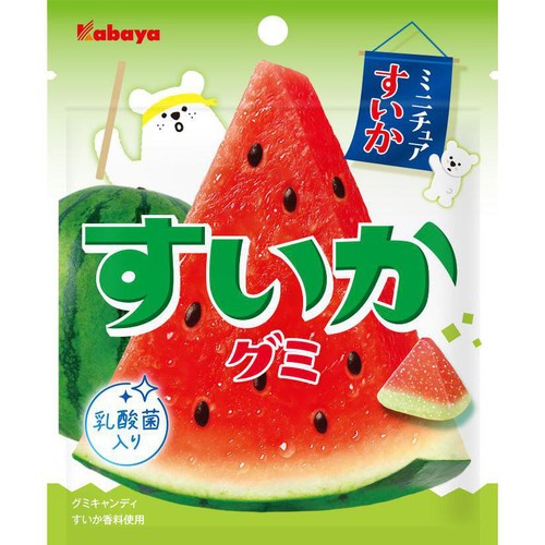 すいか カバヤ食品 すいかグミ 50g Green Beans | グリーンビーンズ by AEON