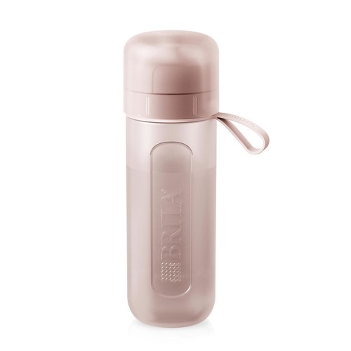 ブリタ ボトル型浄水器アクティブ 600ml カートリッジ2個付 モーヴローズ