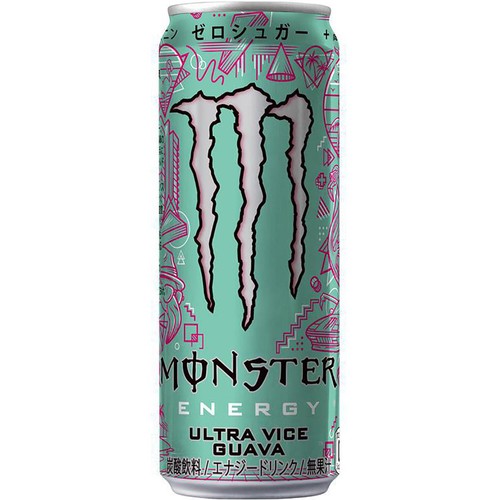 ailovesea꒡̈⃝　パクパクモンスター アサヒ飲料 モンスター ウルトラバイスグァバ 355ml Green Beans