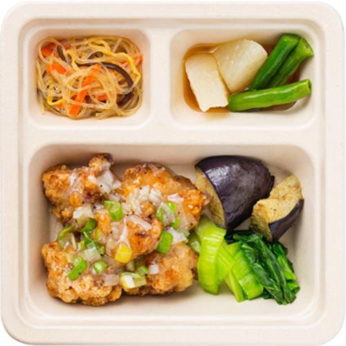 三ツ星ファーム ねぎ塩うまだれチキン竜田揚げ【冷凍】 1食(230g)
