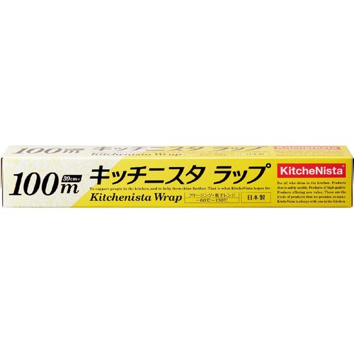 信越ポリマー キッチニスタラップ 30cm x 100m BOXタイプ 1個