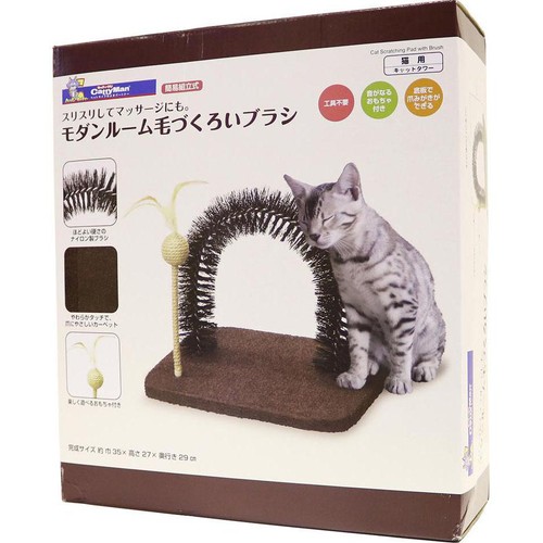 【ペット用】 ドギーマンハヤシ モダンルーム 毛づくろいブラシ 1個