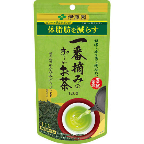 人気新品入荷 一番摘みのお〜いお茶 伊藤園 1200 グリーン | Beans Green 100g 茶