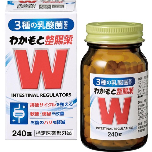 わかもと製薬 【指定医薬部外品】わかもと整腸薬 240錠