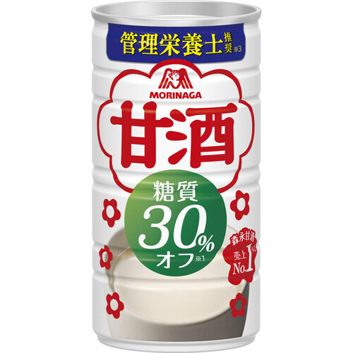 森永製菓 甘酒 糖質30%オフ 185g