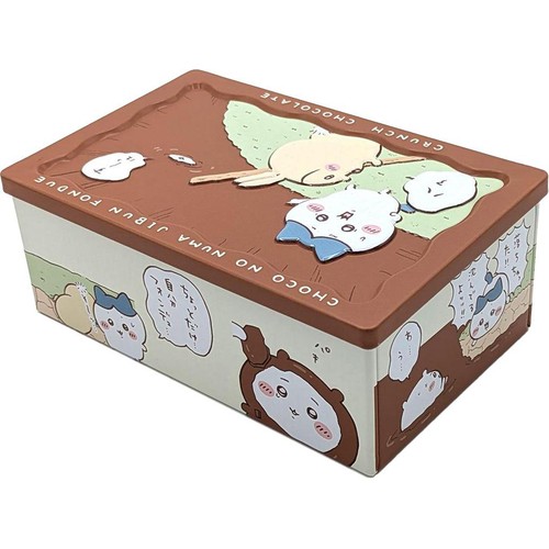 長登屋 ちいかわ チョコの沼クランチ缶 6個入