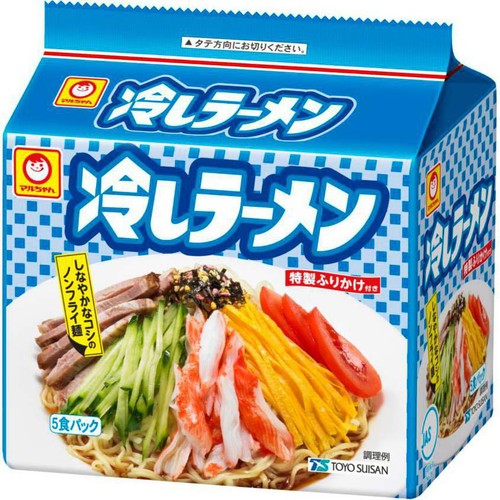マルちゃん 冷しラーメン 5食パック 590g