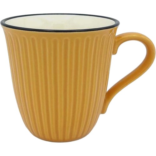 フルーティングマグ オレンジ 美濃焼 容量260ml