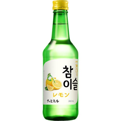 眞露 13度 チャミスル レモン 360ml Green Beans | グリーンビーンズ
