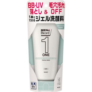 花王 メンズビオレ ONE クレンジングジェル洗顔料 200g Green Beans