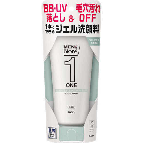 花王 メンズビオレ ONE クレンジングジェル洗顔料 200g