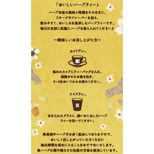 生活の木 おいしいハーブティー マヌカハニージンジャー 30個入