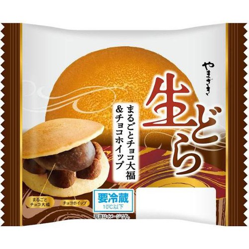 ヤマザキ 生どら まるごとチョコ大福&チョコホイップ 1個